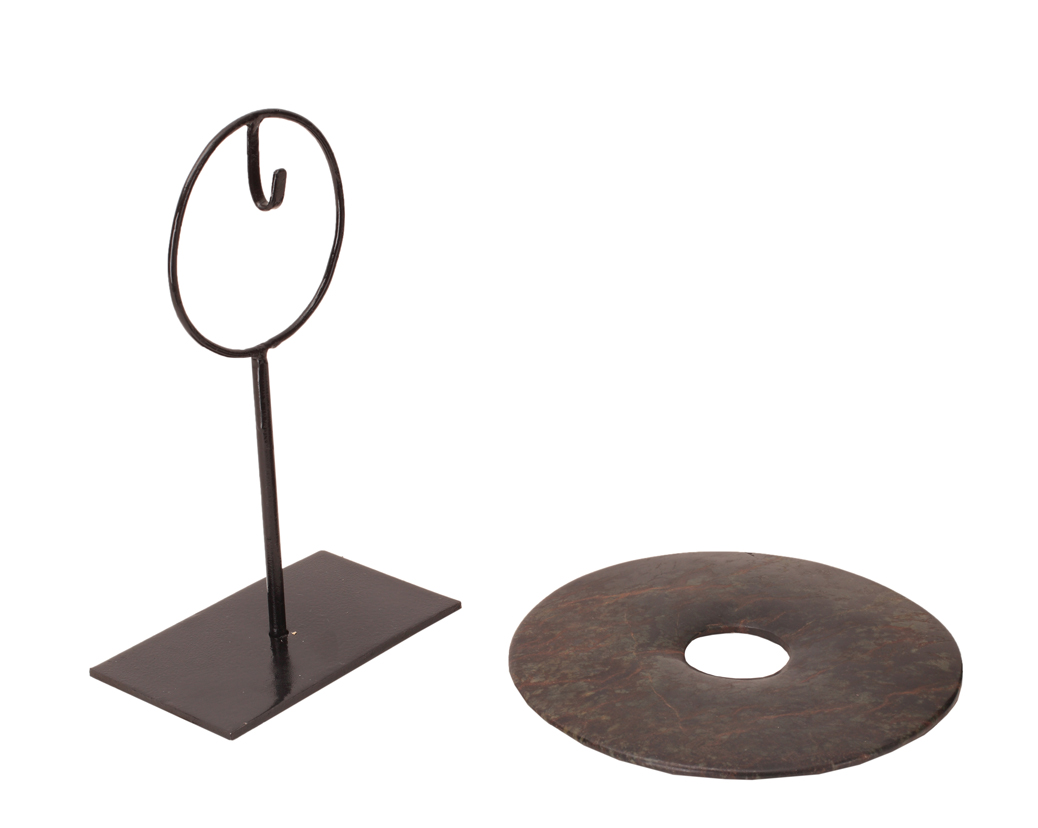 The Ming Garden Collection - Zwarte Jade Bi