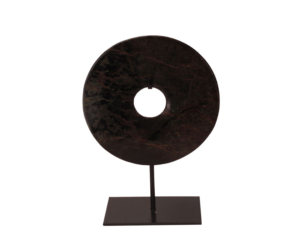 The Ming Garden Collection - Zwarte Jade Bi
