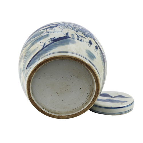 The Ming Garden Collection - Porseleinen Pot Met Chinees Landschap