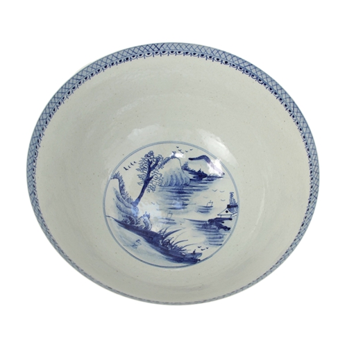 The Ming Garden Collection - Grote Porseleinen Schaal Met Landschap