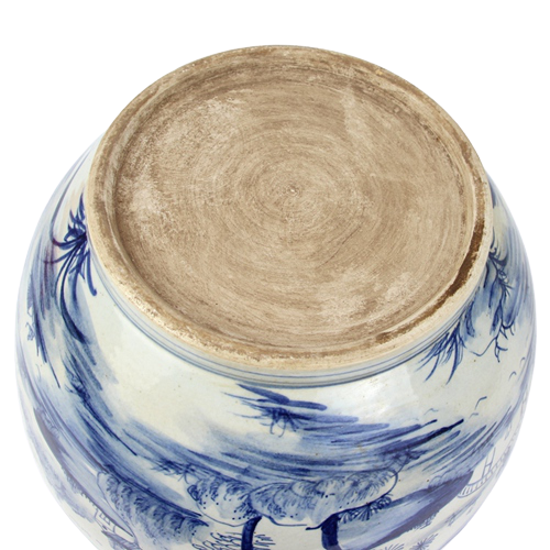 The Ming Garden Collection - Grote Porseleinen Schaal Met Landschap