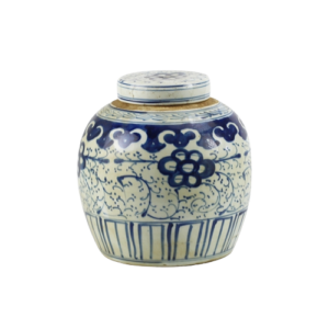 The Ming Garden Collection - Chinese Porseleinen Pot Met Bloemetjes
