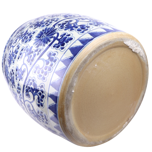 The Ming Garden Collection - Grote Chinese Porseleinen Bloempot Met Bloemetjes